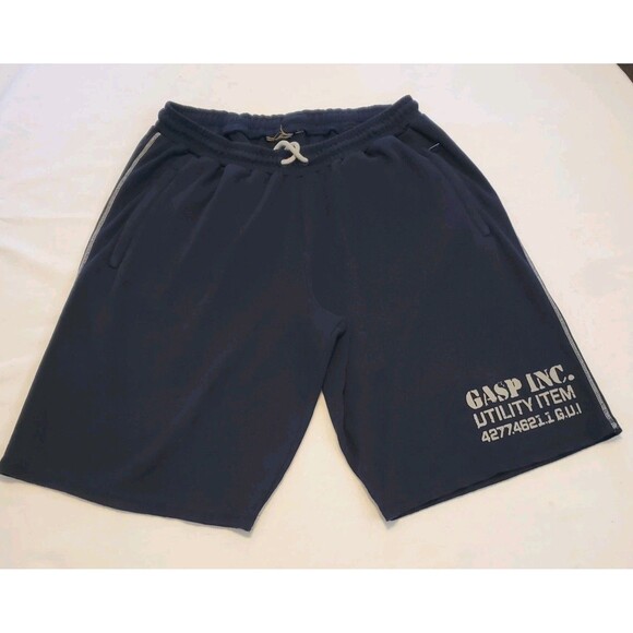 GASP Inc Division Sweat Shorts Men XL Pro Bodybuilding Workout Gym Athletic - Picture 1 of 7